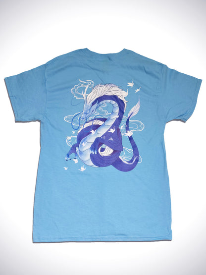 T-Shirt Blue Dragon