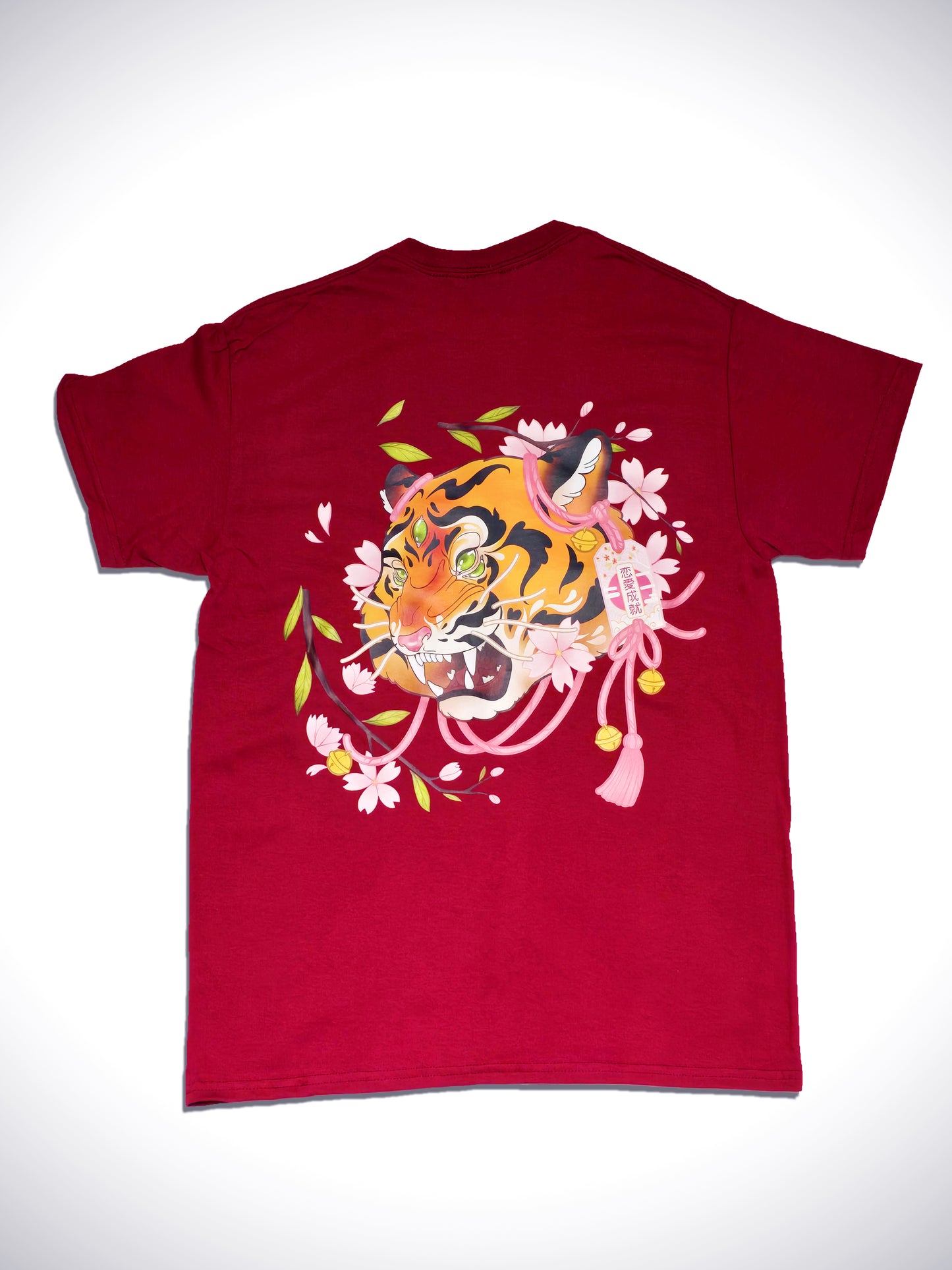 T-Shirt Red Tiger