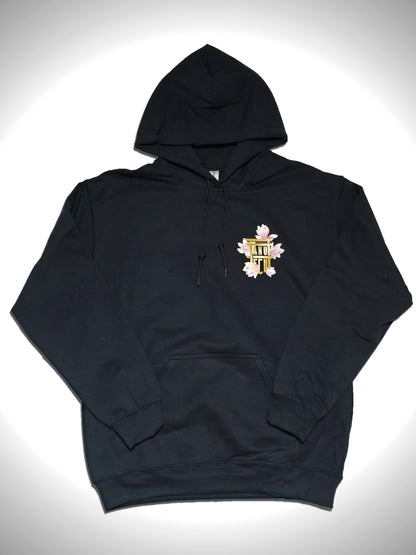 Hoodie Snake Black Sakura